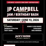 JP Campbell and Friends Jam / Birthday Bash