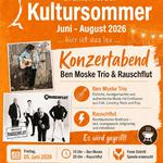 Bremervörder Kultursommer: Ben Moske Trio und Rauschflut