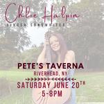 Chloe Halpin live solo