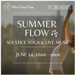 Summer Solstice Slow Flow Yoga with Live Music in Redwood Shores