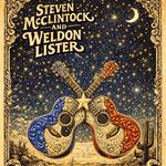 Steven McClintock and Weldon Lister at 5 D Steakhouse, Kerrville, TX