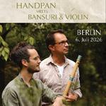 Handpan meets Bansuri & Violin | Alexander Mercks, Tobias Bülow, Sebastian Caspar