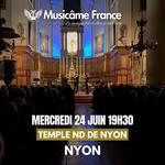 Concert à Nyon: Ravel, Debussy, Chausson, Ibert, Saint-Saëns