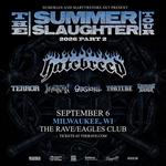 HATEBREED: SUMMER SLAUGHTER TOUR 2026 - September 6, 2026 at The Rave / Eagles Club