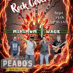 Live Classic Rock Music with Minimum Wage - NO COVER