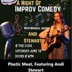 A Night of Improv Comedy with Musical Guest Andi Stewart
