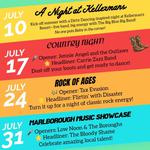 “Rock of Ages” Summer Concert Series in the Park, Marlborough NY