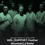 MØL [SUPPORT: Feather Mountain] // Radar