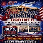 68th Annual 3rd of July Singing - Corinth FW Baptist Church