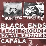 Surfers V. Bikers at Real Art Tacoma! 