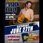 Hayden Baker Live! With Special Guest Gloria Anderson