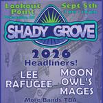 Shady Grove Music Camp Festival 2026