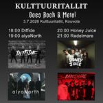 Kulttuuritallit goes Rock & Metal 3.7.2026