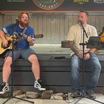 Tripp Spears and Seth Fort at Crooked Finger Brewing