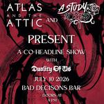 A Study in Red & Atlas and the Attic Co-headline