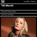 Tift Merritt: Live/Q&A + Signing