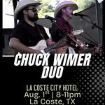 Chuck Wimer Duo Plays La Coste City Hotel