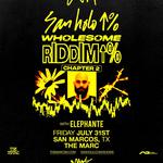 San Holo: Wholesome Riddim tour at The Marc | SMTX	ShareShare with support from Elephante