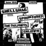 Shellshag Spooktober The Dolphins and Chlorine at Green Lantern Bar