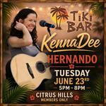 KennaDee at The Tiki Bar at Citrus Hills (members only)