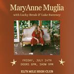 MaryAnne Muglia with Lucky Break and Luke Sweeney
