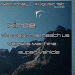 Hiroe, Super Vehicle, The Depth Beneath Us, and Versus Machine