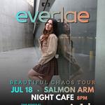 Everlae live at Night Cafe in Salmon Arm