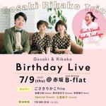 Gosaki & Rikako W Birthday Live