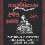 All Worlds In Decay Tour: Misphyrming, Necrowretch, Profanation, GorrchCluk Factory, Zulte