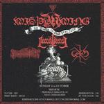 All Worlds In Decay Tour: Misphyrming, Necrowretch, Profanation, GorrchHelvete, Oberhausen