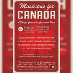 Musicians for Canada: A Benefit Concert for Canadian Unity 2026