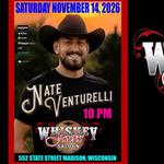 Nate Ventureli at Whiskey Jack's Saloon in Madison, Wisconsin