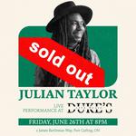 Julian Taylor Live