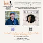 Hot Summer Nights, Cool Music in Onondaga Cave: An evening with Richard Gilewitz