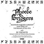 TIDAL Presents: Phoebe Bridgers at Madison Square Garden