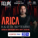 Felipe Avello en Arica