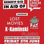 Benefit gig in aid of The Robin Cancer Trust