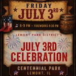 Whiskey Road + Fireworks - Lemont Park District's July 3rd Celebration