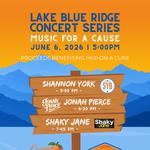 Lake Blue Ridge Concert Series 2026