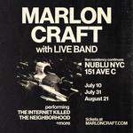 Marlon Craft with Live Band: The Residency Continues