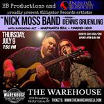 The Nick Moss Band Featuring Dennis Gruenling at The Warehouse Amityville
