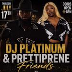Dj Platinum & PrettiPrene at 30 Something 