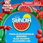 WE Pride Festival 2026: SUNDIA