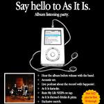 Say Hello to As It Is: Album Listening Party hosted by SALT & Sappenin'