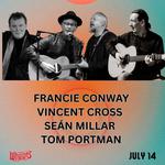 Songwriters in the Round featuring Francie Conway, Seán Millar, Vincent Cross & Tom Portma