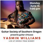 Guitar Society of Southern Oregon Presents Yasmin Williams