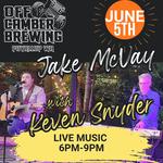 Jake McVay with Keven Snyder