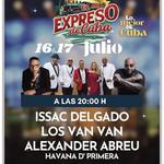 Alexander Abreu & Havana D´Primera en el Expreso de Cuba