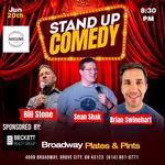 Broadway Plates And Pints Comedy Night 