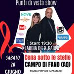 Cena sotto le stelle 
